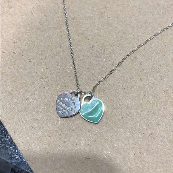 Tiffany & Co. Jewelry - Tiffany & Co double heart necklace Tiffany & Co. Jewelry - Tiffany & Co double heart necklace